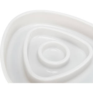 Ciotola per Alimentazione Lenta per Animali Domestici in Plastica, Grigia, Capacità 0,35L, Dimensioni 15x15 cm - Product Image 3