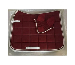 Customizable Dressage Customizable Premium Shinning Horse Saddle Pads Set Dressage Jumping Comfortable Fabric Lining - Product Image 3