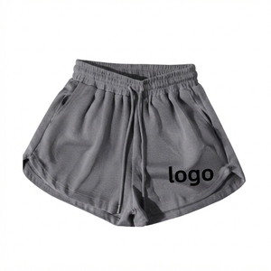 Shorts Deportivos de Cintura Alta para Mujer, Corte Holgado, Secado Rápido, Transpirables, Cintura Elástica, Ideales para Yoga y Fitness - Product Image 1