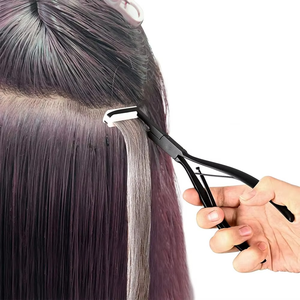 Mini Hair <b>Extension</b> Pliers Metal Clip Remover Tool for Micro Ring <b>Bead</b> Installation and Removal 8 Colors Available - Product Image 4
