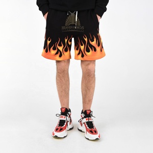OEM personnalisé de haute qualité deux pièces ensemble de survêtement pour hommes écologique léger printemps saison décontracté sweat court col rond sueur - Product Image 2