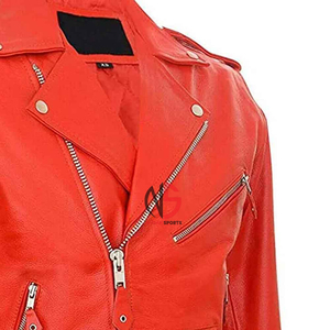 Blouson en cuir PU pour homme, style urbain, avec fermeture éclair, tissu tendance et rembourrage en duvet – Nouvelle collection 2026, Vente Flash - Product Image 6