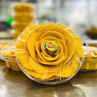 Zachte Gedroogde Mango in Plastic Doos Premium Gedroogde Mango Zoete Kauwende Snack Vietnam Gedroogde Mango Zonder Suiker Mango Snack Gezonde Fruit Snack