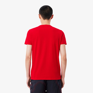 Camisetas de Verano para Hombre de Primera Calidad a Bajo Precio, Cuello en V, Corte Regular, Manga Corta, Poliéster/Algodón, Transpirables y de Secado Rápido - Product Image 3