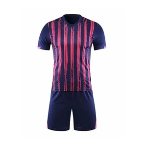 Soccer uniform football <b>kit</b> custom jersey shorts set comfortable breathable design for teams clubs and <b>schools</b> - Product Image 1