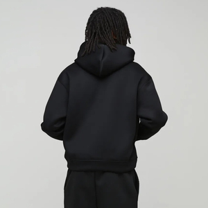 Custom 420 GSM Oversized Heavyweight Cotton Boxy Hoodie <b>Men</b> High Quality Fit Hombre Crop <b>Top</b> Hoodies Casual Hip Hop Streetwear - Product Image 2