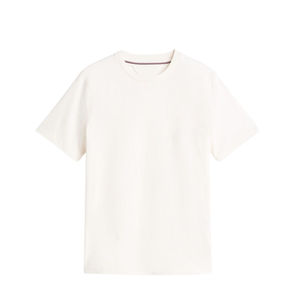 Camiseta de algodón 100% de alta demanda, precio de fábrica al por mayor, estilo urbano, color negro liso, para hombre. - Product Image 3