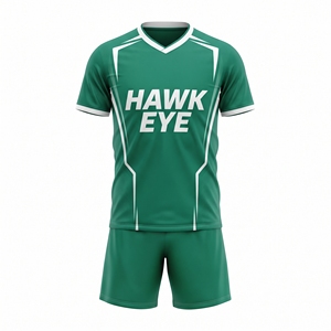Ensemble d'uniformes de football personnalisés, maillot de football à manches courtes, vêtements de sport en gros pour équipes - Product Image 5