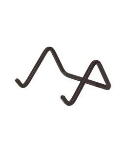 Support d'affichage en fer forgé personnalisé, couleur noire, chevalet, support d'affichage de plaque, support d'affichage de photos, cadre photo, livres de cuisine - Product Image 1