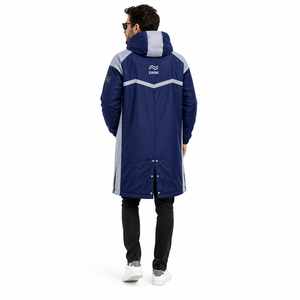 Premium Unisex Swim Parka Waterproof Windproof Fleece Lined Long <b>Jacket</b> for Swimmers Surfing Pool and Outdoor Use - Product Image 4