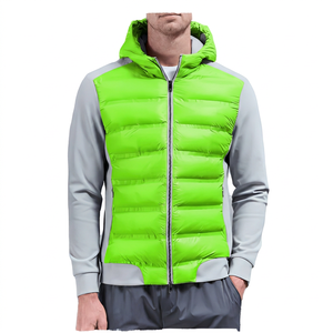 Veste matelassée imperméable à capuche pour l'extérieur, best-seller, dernier design, fermeture éclair, rembourrage 100% fibre de polyester, haute qualité, hiver - Product Image 6