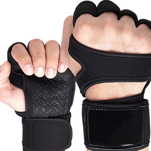Hot Selling Custom Made Breathable <b>Waterproof</b> Lightweight Gym Gloves Hook Loop Closure Unisex Fitness Crossfit Weightlifting - Product Image 4