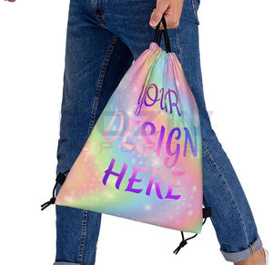 กระเป๋าผ้าโพลีเอสเตอร์กันน้ำพิมพ์ลายโลโก้ตามสั่ง พร้อมซิปปิด สำหรับการเดินทางและกิจกรรมกลางแจ้ง - Product Image 6