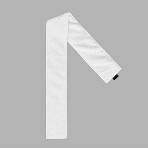 Serviette de sport personnalisée blanche 100 % coton, douce et absorbante, pour la gym, la transpiration, extensible dans les quatre sens, pour l'entraînement des équipes de football américain - Product Image 1