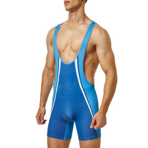 Dernier design, vente en gros, maillots de lutte de haute qualité, service OEM, prix abordable, respirant, séchage rapide, couleurs et tailles personnalisées - Product Image 4