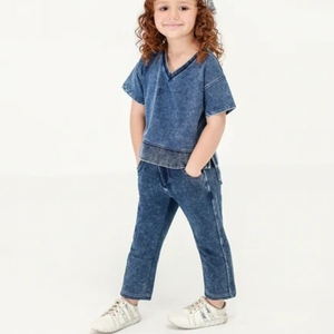 Winter Men Denim <b>Pants</b> Fully Customized Streetwear 360g 100% Cotton Breathable Quick Dry Fabric High Quality Customizable Color - Product Image 3