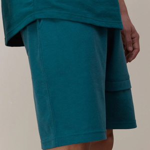2026 New <b>Men</b> Fleece <b>Shorts</b> Casual Everyday Wear Soft Fabric <b>Elastic</b> <b>Waistband</b> Adjustable Drawstring Gym Workout Running <b>Shorts</b> - Product Image 4