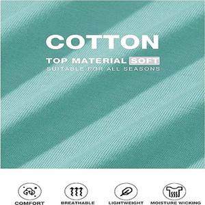 Camisetas Personalizadas para Hombre, Cuello Redondo, Manga Corta, Algodón Ligero, Corte Regular, Ropa Urbana de Verano, Transpirable, Logotipo Frontal - Product Image 6