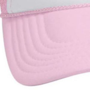 Cappellino da camionista AKA Skee <span class=keywords><strong>Wee</strong></span> rosa e bianco in rete, berretto da baseball regolabile con chiusura snapback, per confraternite greche, casual, da esterno, per donna - Product Image 5