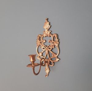 Modern Minimalist Metal Candle <b>Wall</b> <b>Sconce</b> Iron Holder For Stylish Home Interior Decoration And <b>Wall</b> Accent - Product Image 1