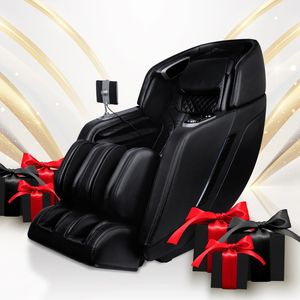 Sillón de Masaje Shiatsu de Primera Calidad, Sillón Reclinable de Gravedad Cero para Masaje Corporal Completo, Eléctrico con Rodillo para Pies Incorporado y Función de Aire - Product Image 1