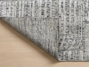 Factory Supply Tibbati Wool Area Rug | Contemporary Abstract Pattern Carpet in Grey Tones - Product Image 1