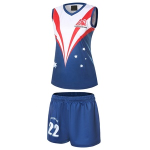 2025 New Hot Sale Unisex AFL Uniform Team Wear Digital Print 100% <b>Polyester</b> Breathable Quick Dry Plus Size Sets - Product Image 5