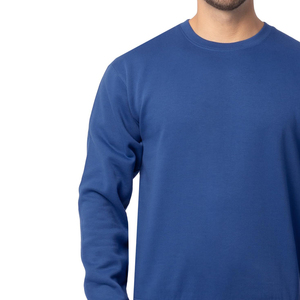 เสื้อสเวตเชิ้ตผู้ชายสีพื้น ผ้าคอตตอนผสม เหมาะสำหรับใส่ในชีวิตประจำวัน ลำลอง ทางการ งานปาร์ตี้กลางแจ้ง เสื้อสเวตเชิ้ตน้ำหนักเบา - Product Image 3