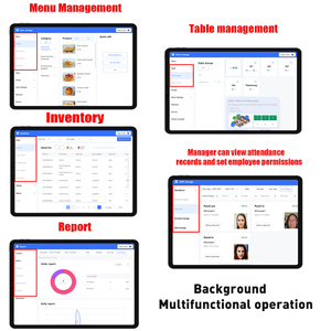 POS Machine Ticket 58mm Impression Système POS <span class=keywords><strong>Tout</strong></span> en Un/Prix Terminal/Système POS bon marché avec Logiciel - Product Image 3