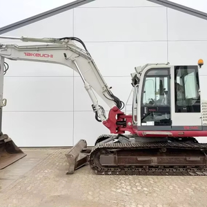 Excavadora de cadenas usada de 3000 kg, duradera, con motor diésel de alto torque y cuchilla dozer frontal para nivelación de precisión - Product Image 1