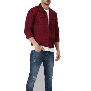 Chaqueta de Invierno para Hombre, Corte Ajustado, Fabricación Profesional, Uso Casual y al Aire Libre, Chaqueta Vaquera para Hombre con Personalización - Product Image 3