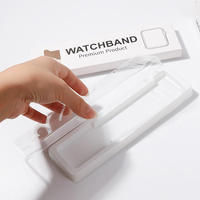 Boîte cadeau de luxe pour bracelet de montre avec logo personnalisé imprimé pour bracelet Apple Watch