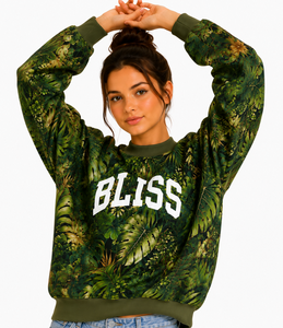 Women's <b>Mock</b> <b>Neck</b> Oversized Sweatshirt Cotton Blend Front Logo Long Sleeve Casual Streetwear Pullover <b>Top</b> - Product Image 2