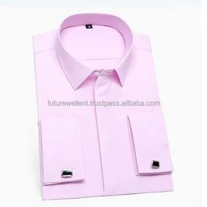 Camisas de Oficina para Hombre 2025 de Alta Calidad, Algodón y Poliéster, Tallas Grandes, Ecológicas, Estilo Casual Suave para Primavera, Tejidas - Product Image 1