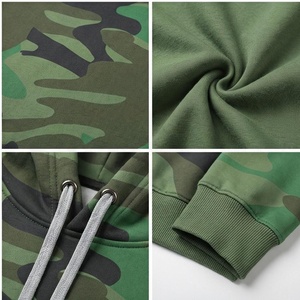 North Approach Camouflage Hoodie <b>Men</b> Regular Fit Printed Pocket Casual Autumn Wear 100 Polyester Knitted Breathable Hooded - Product Image 4