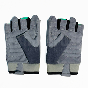 Nuevos Guantes de Gimnasio de Moda, Guantes Deportivos de PU con Hebilla de Medio Dedo para Levantamiento de Pesas, Fitness, Personalizados, Unisex, Alta Calidad, Precio Razonable - Product Image 2