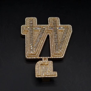 Hip Hop Custom Moissanite <b>Pendant</b> <b>Initial</b> Letter Name Design 925 Sterling <b>Silver</b> Iced Out <b>Pendant</b> For Men's Pass Diamond Tester - Product Image 3