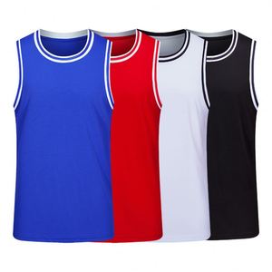 Débardeur de basketball personnalisé en gros pour hommes, avec impression par sublimation, en maille, pour l'entraînement - Product Image 1