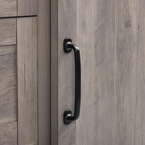 JY Furniture's Elegant Modern European Style Solid Wood Bathroom Vanity Cabinet LED <b>Mirror</b> High Quality for Apartments Hotels - Product Image 5