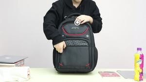 Stylish Charcoal Gray School <b>Backpack</b> for Teen Boys Ergonomic Padded Shoulder Straps and Breathable Mesh Back Panel <b>student</b> bag - Product Image 5