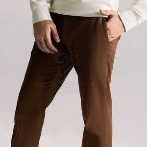 กางเกงชิโน่สำหรับผู้ชายยุคใหม่ สวมใส่ได้ทุกวัน ทรงเข้ารูป ผ้าเนื้อยืด สวมใส่สบาย ทันสมัย เหมาะสำหรับใส่ทำงานหรือลำลอง - Product Image 2