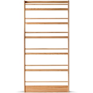 Scandinavian Style Oak Wood Wall Shelf with Hidden Brackets - Wholesale - Product Image 2