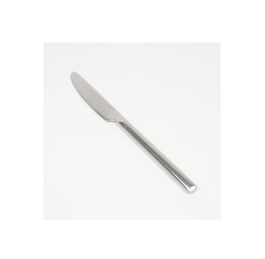 Couteau à dessert en acier inoxydable avec manche en résine bleue, logo personnalisé, couteau de restaurant, 4 pièces - Product Image 2