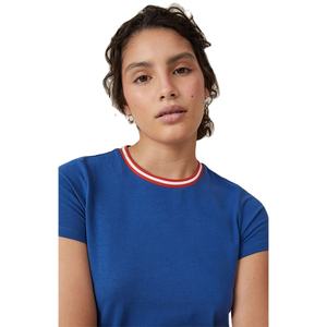 Ropa Urbana Personalizada al por Mayor, de Verano, Ligera, Elástica, Transpirable, de Secado Rápido, Lisa, Teñida, con Cuello Redondo, de Algodón y Bambú - Product Image 4