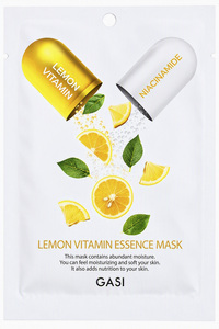 Masque facial en feuille de niacinamide GASI, masque coréen hydratant pour le soin des pores, l'hydratation, le conditionnement de la peau, soin intensif de la peau - Product Image 3
