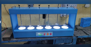 Appareil de test de flocculation SS à chaud, équipement de laboratoire électrique en acier inoxydable, capacité de 2 litres - Product Image 2