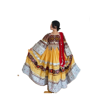Robe brodée à la main en velours afghan KUCHI de haute qualité à prix réduit et faible MOQ 2026 – Meilleur fournisseur, services OEM - Product Image 6