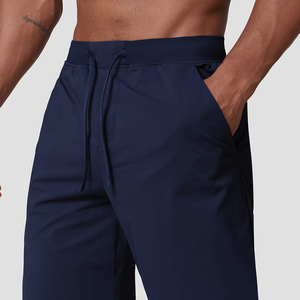 Men's <b>Drawstring</b> Quick Dry Sports Running Casual <b>Trousers</b> Woven Fabric Utility Style Running Fitness Overalls Pants - Product Image 5