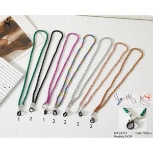 Chaîne pour lunettes de marque Z, 70 cm, en polyester, sangle flexible pour le cou, pour lunettes - Product Image 1