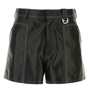 Shorts en cuir pour homme de haute qualité, respirants, en cuir souple, coutures durables, parfaits pour l'été et le quotidien. - Product Image 1